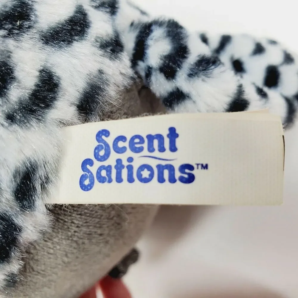Scent Sations Plush‎ Snowy Owl The Toy Factory Black and White S2 Bubblegum